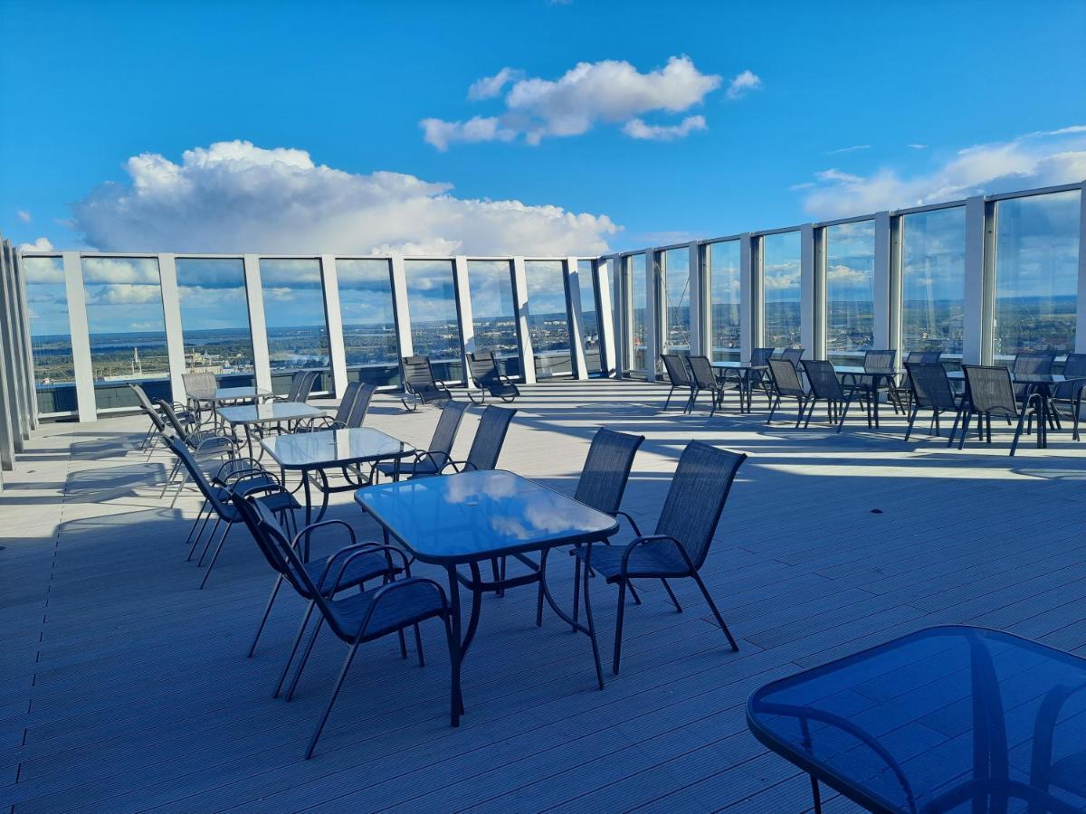 Hanza Tower Sunny Apartment Stettin Eksteriør billede
